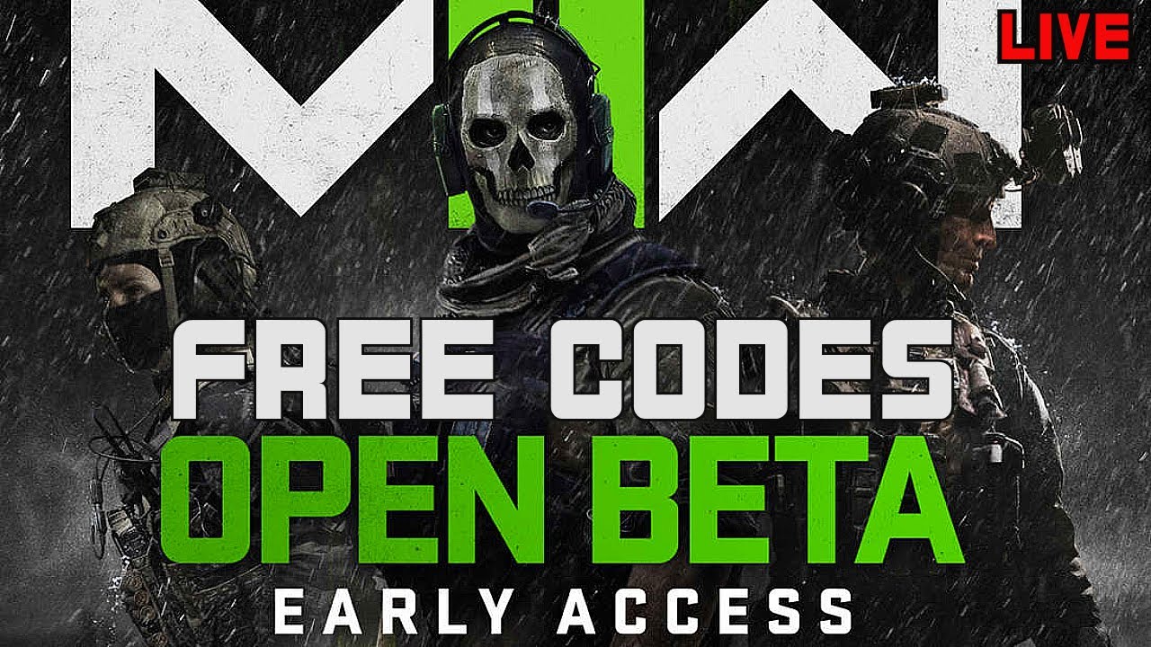 Call Of Duty MW2 Beta Codes - Modern Warfare 2 Beta live - YouTube