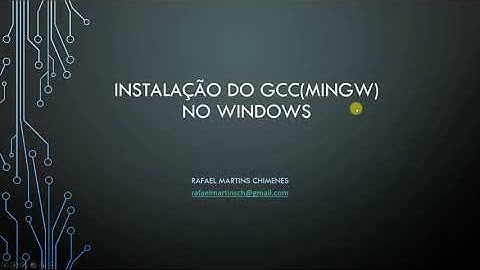 Tutorial instalação GCC MinGW Compilador C, C++