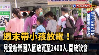 兒童新樂園入園放寬至2400人 飲食禁令鬆綁－民視新聞