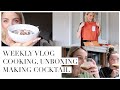 Weekly Vlog: Smoothie Bowls, Making Cocktails and unboxings!