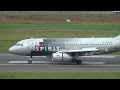 Spirit Airlines N507NK A319 Landing Portland Airport (PDX)