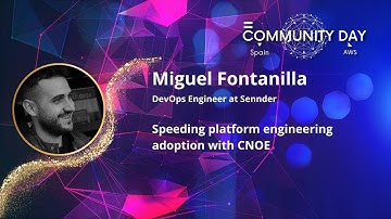 Speeding platform engineering adoption with CNOE por Miguel Fontanilla #AWSCDSpain2024 v3