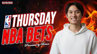 (6-1 RUN!🔥) NBA PICKS TODAY | THURSDAY | 03/26/26 | FREE NBA Best Bets, Player Props, & Predictions