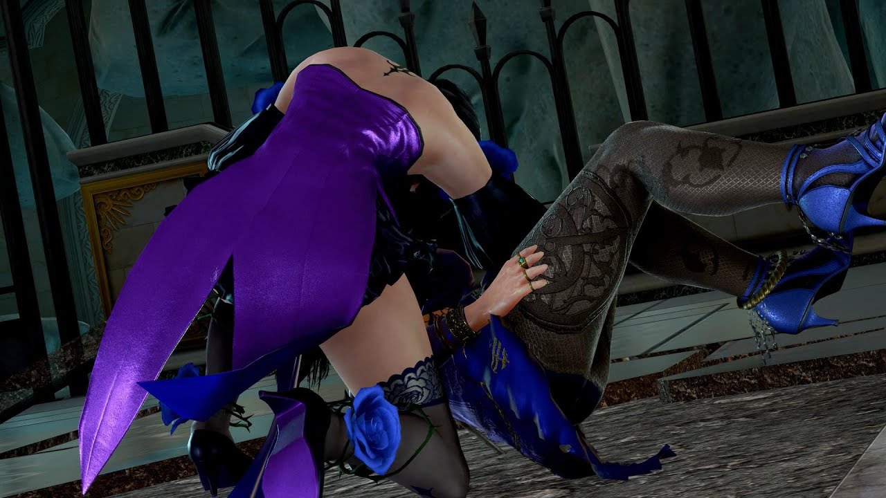 Eliza turns Zafina into a vampire- Tekken 7