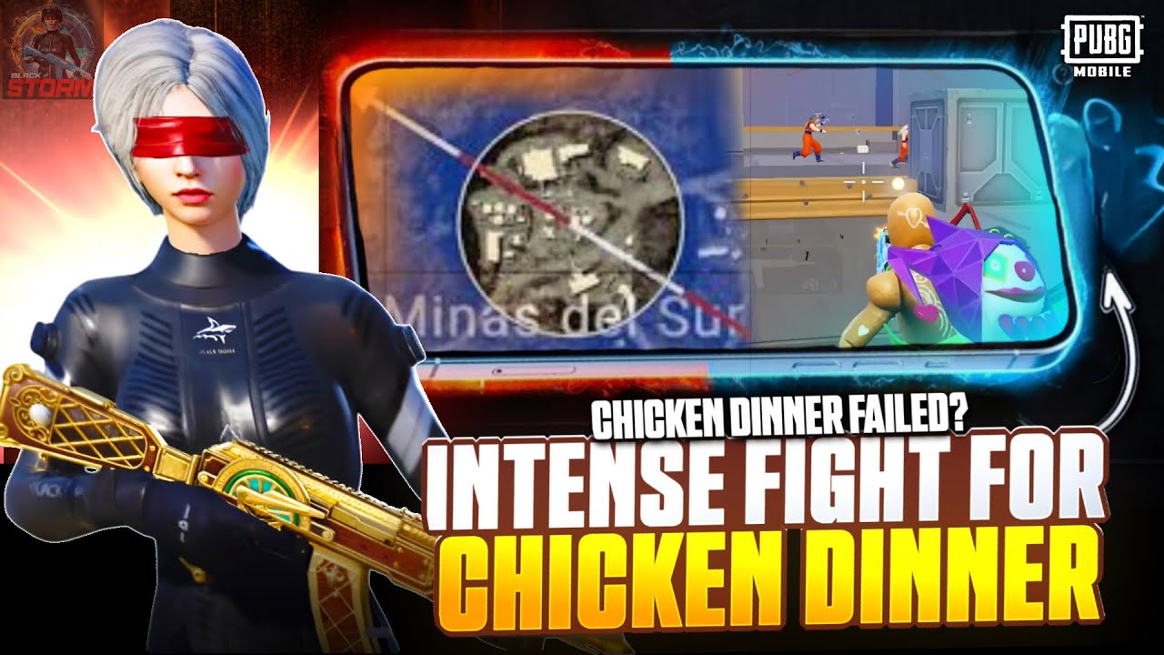 PUBG MOBILE GAMEPLAY | Intense Fight | Chicken Dinner Missed | PUBG ...