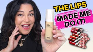 KIKO Milano Lip Products Were SO Good, I Bought the Whole Face 😂 | Mature Skin Over 50