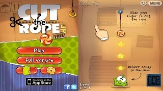 Cut the Rope Free (HD GamePlay) screenshot 2