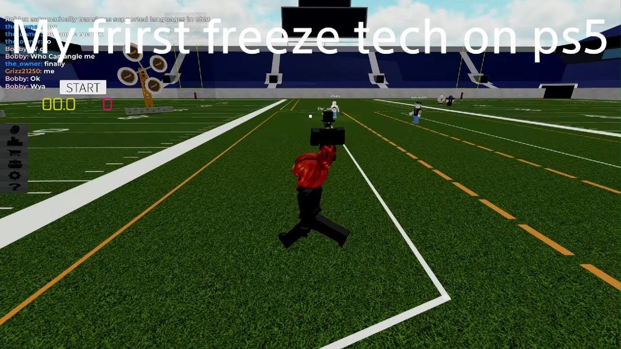 My frirst freeze tech on ps5