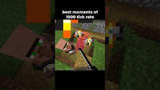 Minecraft 1000 Tick Rate Moment