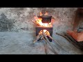 Creative Cement Ideas | Making A Simple Concrete Rocket Stove From Cement At Home ?