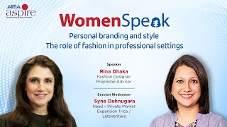 Personal Branding and Style: The Role of Fashion in Professional Settings - 6th Womenspeak Session