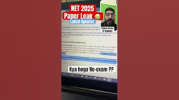 CSIR NET 2025 Paper leak news || Csir net Re-exam Paper Leak || Csir net 2025 paper leak update