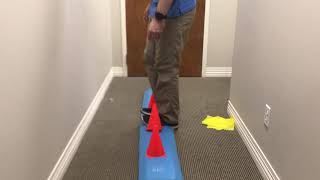 Lateral Cone Steps on AirEx