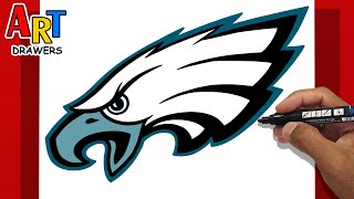 How To Draw Philadelphia Eagles