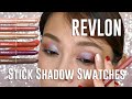 Revlon Colorstay Glaze & Velour Stick Eyeshadows: Lid Swatches and Review!