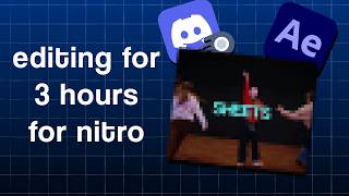 Unemployed Editor Joins An Edit Contest For Nitro