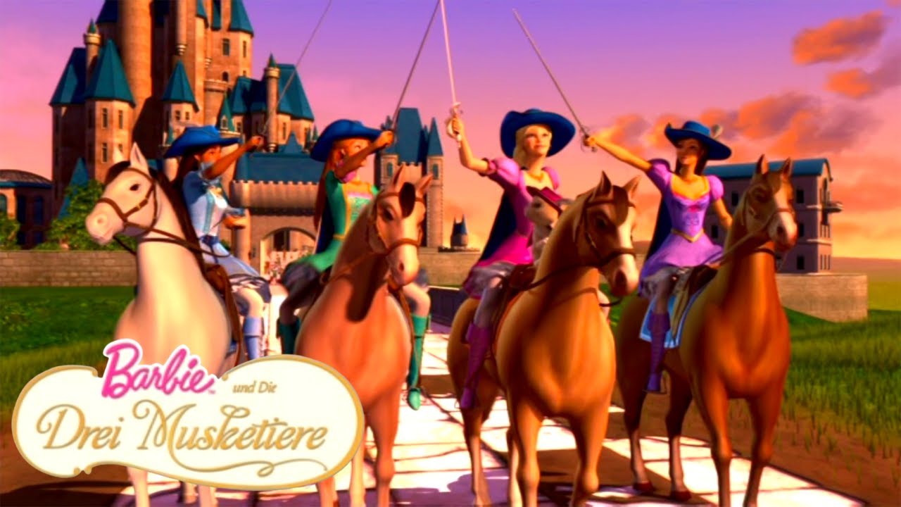 Barbie Und Die 3 Musketiere Ganzer Film Deutsch Ritt In Den Sonnenuntergang | Barbie™ und Die Drei Musketiere - YouTube