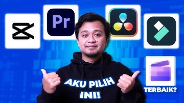 5 APLIKASI EDITING VIDEO TERBAIK 2025 UNTUK PEMULA SAMPAI PRO