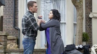 Eastenders - Zainab Masood Attempts To Slap Christian Clarke 14Th May 2010