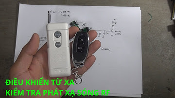 kiểm tra phát xạ sóng rf 433Mhz #kiểmtraphátxạsóngrf315Mhz