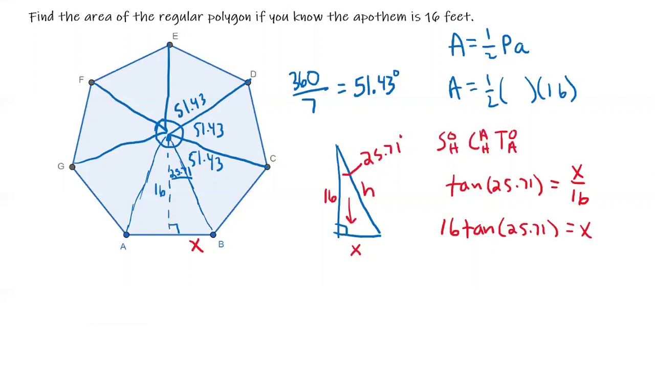 Area Of A Regular Polygon Given The Apothem YouTube area-of-a-regular-polygon-given-the-apothem-youtube