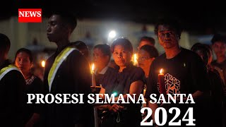 Kota Larantuka Hening Dimalam Prosesi