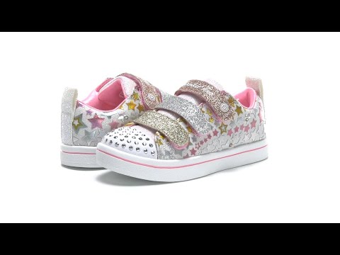 Villig Fødested Tidligere SKECHERS KIDS Twinkle Toes - Sparkle Rayz Star Blast 314839L (Little Kid)  SKU: 9532622 - YouTube