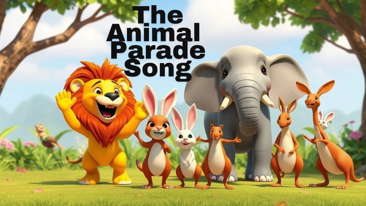 🐾 The Animal Parade – A Fun & Colorful Adventure! 🎉