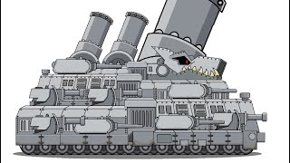Как Нарисовать Танк Гибрид Крепость - Мультики про танки