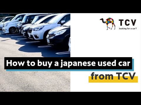 How to buy a Japanese used car from TCV (former tradecarview)