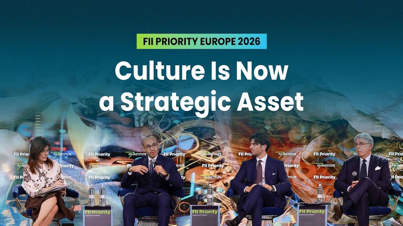 Heritage, Power, and the Future of Culture | FII Priority ROME 2026 | Day 2