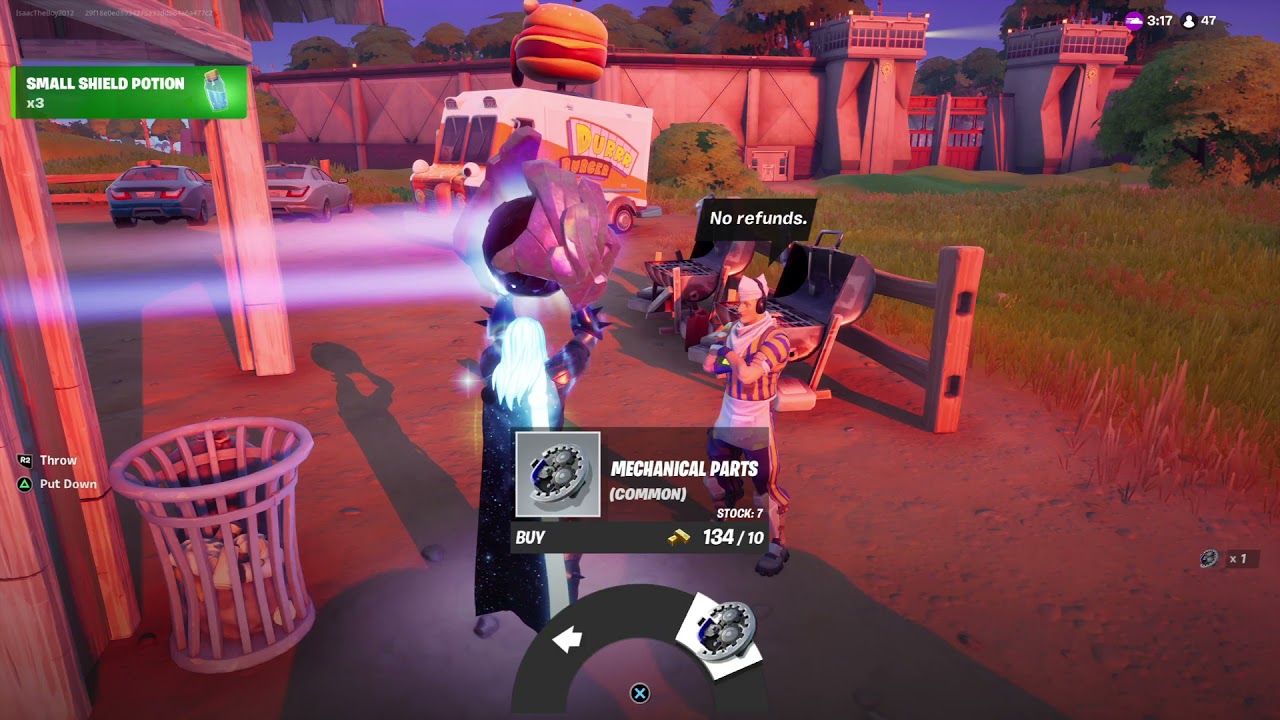 A ball inside the zero point ball