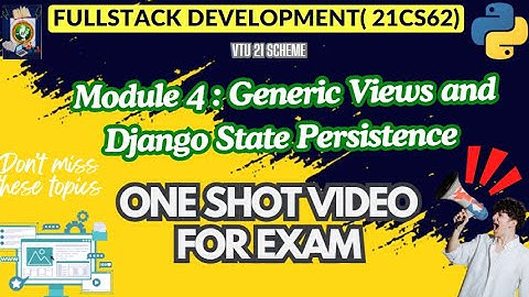 Mod4- FSD Imp Topics Module Wise+-PASSING+Notes- PACKAGE-FULLSTACK DEVELOPMENT (21CS62)#vtu  #21cs62