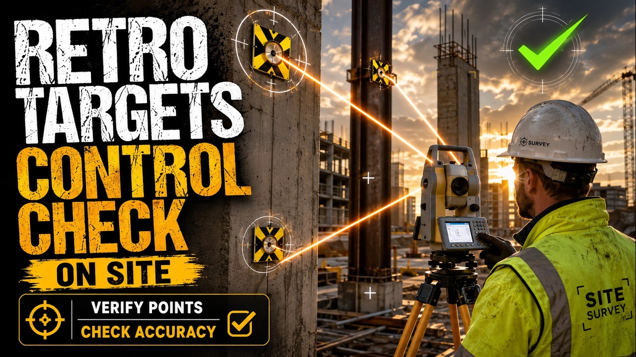Thumbnail for How to Check Control Points on Site When You Have Retro Targets