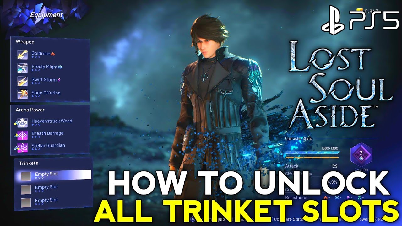 How to Unlock All Trinket Slots LOST SOUL ASIDE Trinket Slots Unlock | Lost Soul Aside Trinket Slot