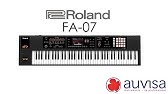 Roland Fa 07 Demo With Scott Tibbs Youtube