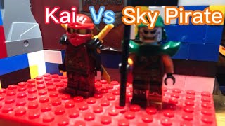Lego Ninjago Kai Vs Doubloon The Sky Pirate (Stop Motion) screenshot 1