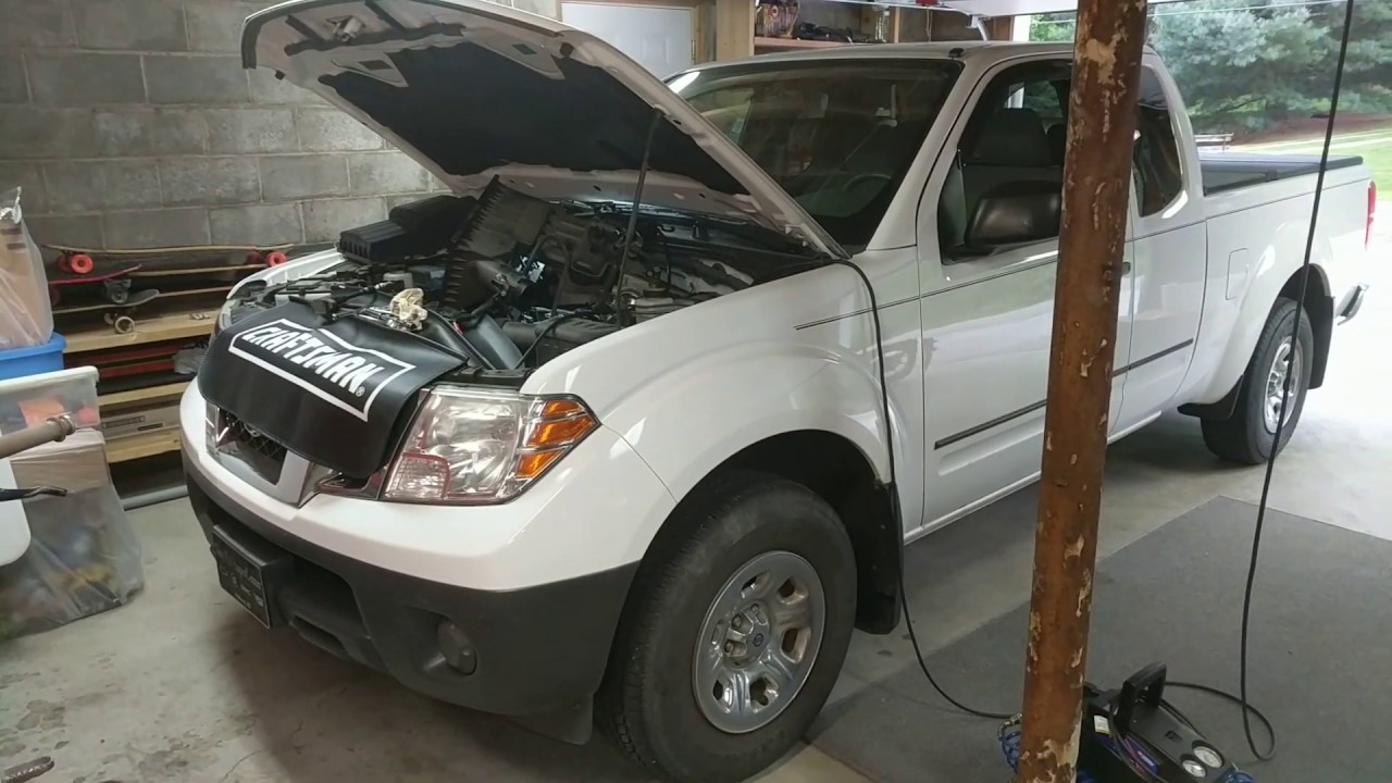 Nissan Frontier 2.5L 4 cylinder Spark Plug Change YouTube