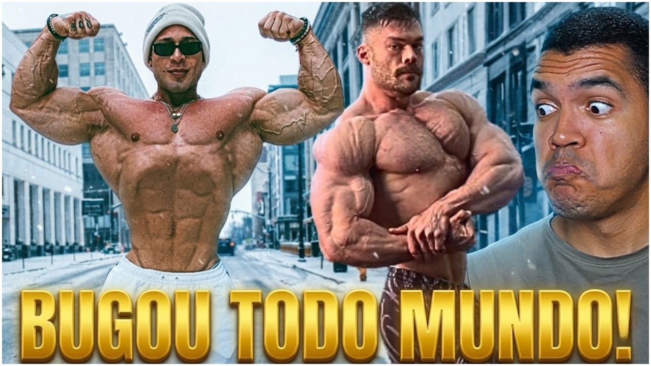 RAMON CHEGA PRO ARNOLD COM SHAPE SURREAL E DEIXA TODO MUNDO SEM ACREDITAR