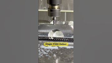CNC deburring the easy way
