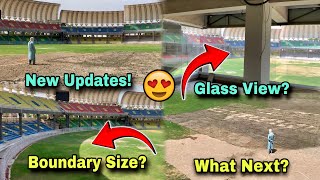 Grass Work Done! | Boundary Size Of Peshawar Cricket Stadium? | PSL 10 In Peshawar?