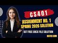 CS401 Assignment 1 Solution Spring 2026 | Step-by-Step Guide | Get Free solution fdocx. file