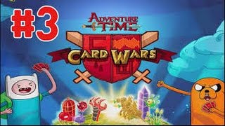 Adventure Time Card Wars: Gameplay Walkthrough - 'Ep 3' - Vs. Marceline (IOS)