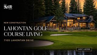 7105 Lahontan Drive, Truckee CA | New Construction on Lahontan Golf Course