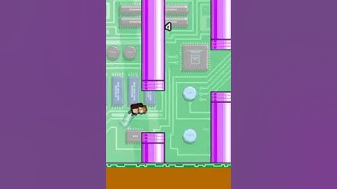 Flappy Nyan replay: 10 points!