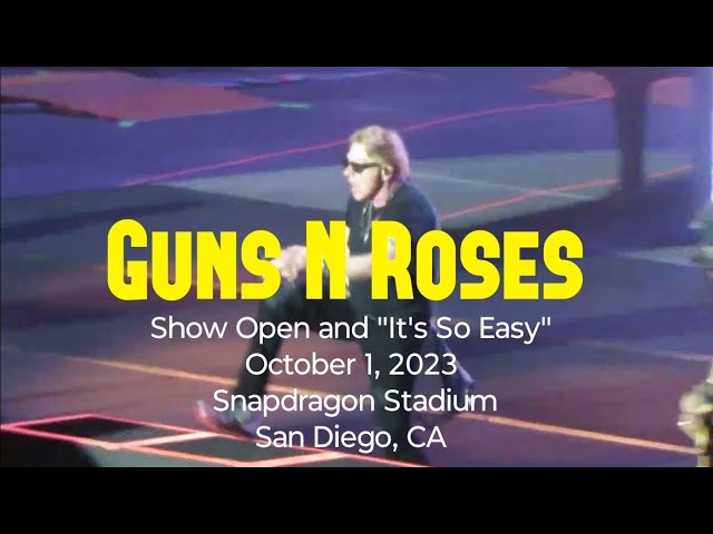 Guns N' Roses  Snapdragon Stadium