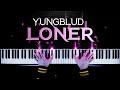 YUNGBLUD - Loner - piano cover | tutorial