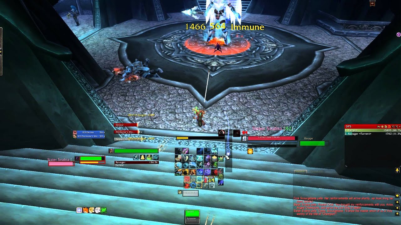 Marksmanship Hunter solo kill Sister Svalna (ICC 10 Reg)