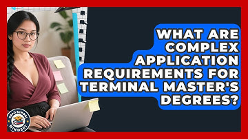 What Are Complex Application Requirements For Terminal Master