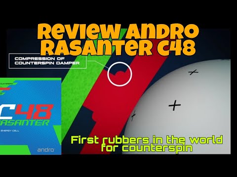 Andro Rasanter C48 Table Tennis Rubber_Rasanter C48 Max Black